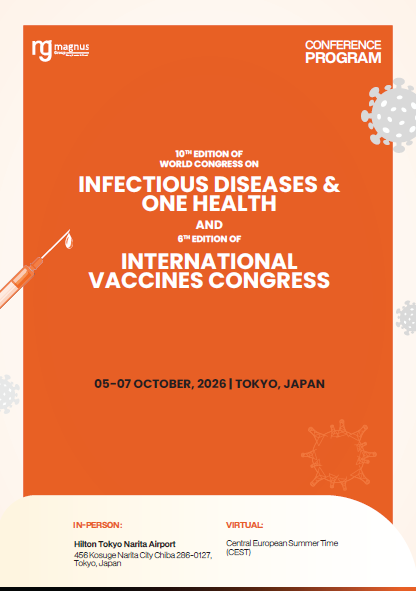 10th Edition of World Congress on Infectious Diseases & One Health | Tokyo, Japan Program